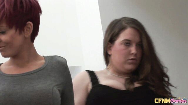 cfnm, group sex, amateur - five hot babes getting messy