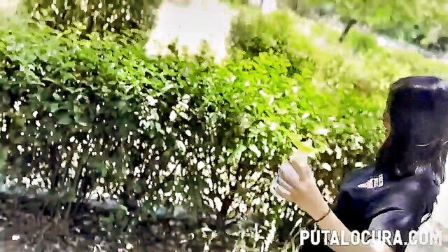 big tits teen (18+), big tits latina, big tits outdoors - valeria valois huge tits