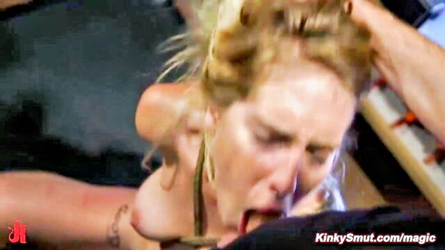 bound deep throat sex