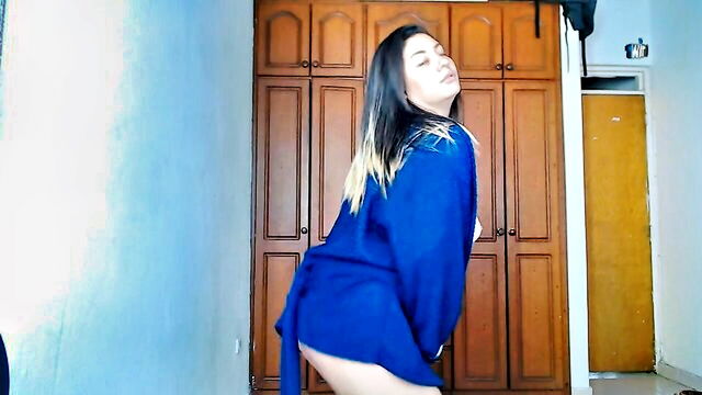 ass, big boobs, dance - perfect ass dancer babe