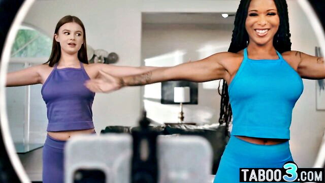 Cali Sweets - lesbian training with ebony mom