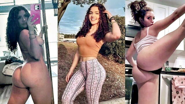 brunette, amateur, babes - bouncy booty teen porn