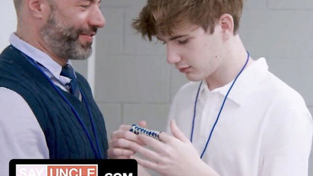 Cole Connor, Nicholas Michaels - twink takes his first dick SayUncle