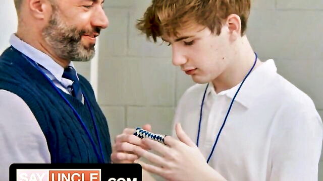 twink takes his first dick