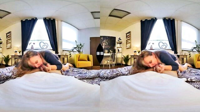 big tits, cumshot, pov - blonde passion 4u