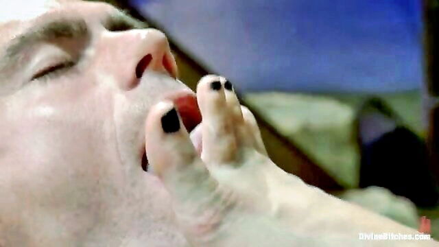 female domination, redhead, blonde - femdom maitresse fuck hot hunk