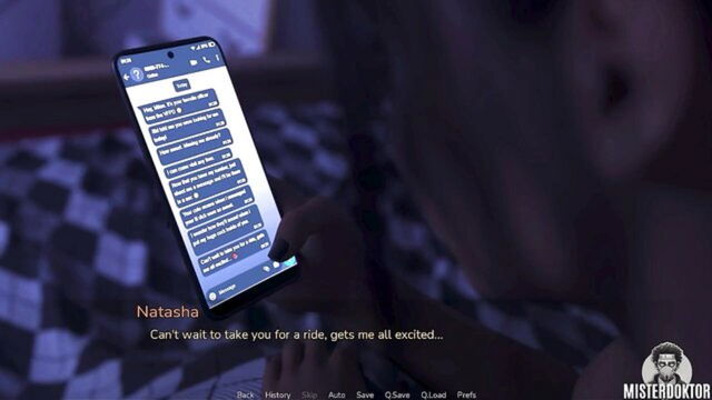 Misterdoktor - ERUPTION IMMINENT visual novel gameplay