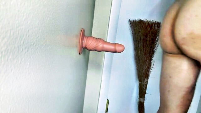 fetish, sex toys, anal - banging against the wall fetisch