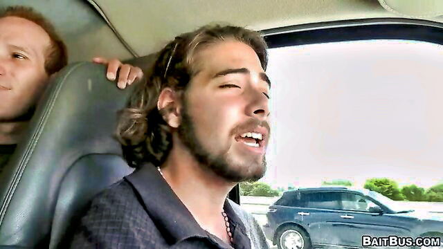 baitbus, public, outside - straight guy fucks bait bus