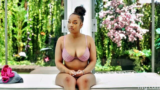 office, amateur, big tits - black casting porn