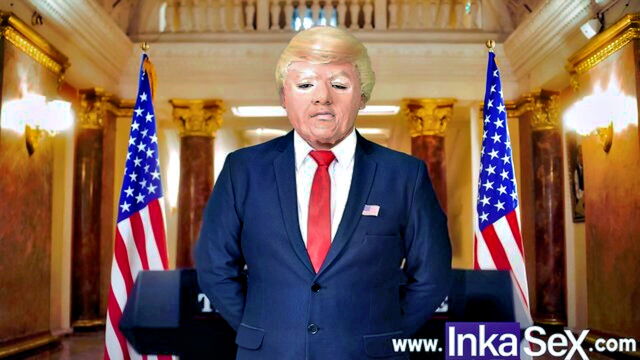 blowjob, cumshot, hardcore - donald trump elon musk fuck latinas