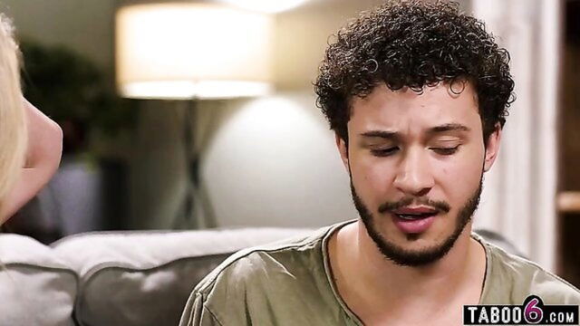 stepmom, hardcore porn, big tits - school nurse teaches stepson sex