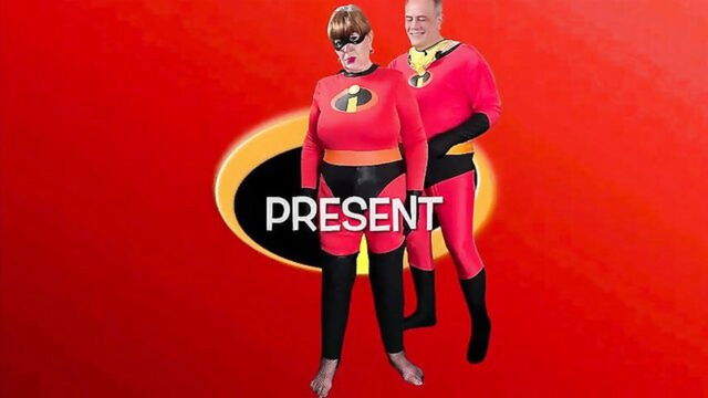 carmen angel - elastigranny superhero dildo