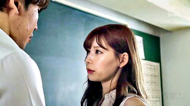Akari Tsumugi - jealousy turns seductive teacher akari tsumugi into a provocatively dressed classroom distraction