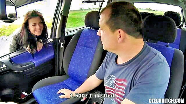 americas most kinky customer enjoys a car sex session with a stunning whore : Kink