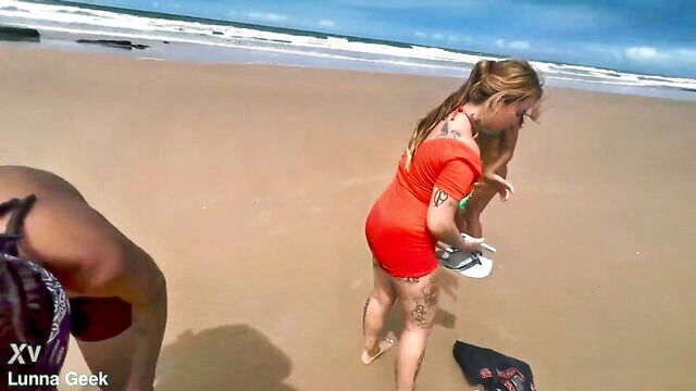 blowjob, big-dick, big ass - outdoor group sex adventure