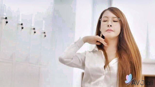 cumshot, asian, blowjob - dolly queen lingerie shoot