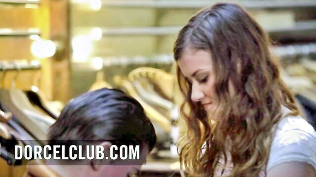 anal, french, big tits - mina sauvage first anal