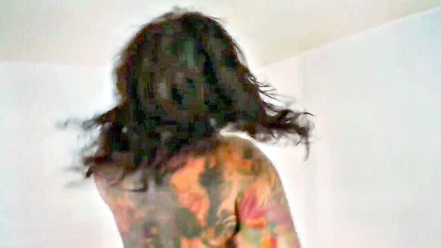 brunette, big tits, blowjob - sugar jones fishnets