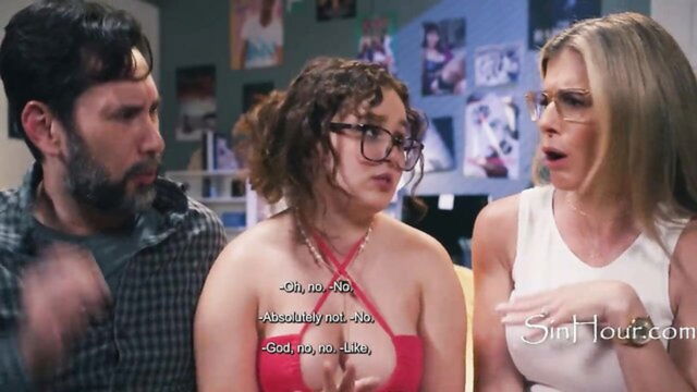 shaved, threesome, bbw - pre wedding porn trial