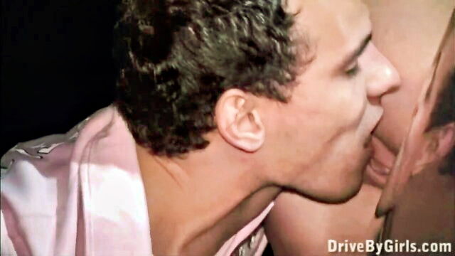 big tits, anal, big dick - car window girl