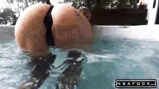 pussy fucking, stepsister porn, big tits - fit model hot tub dance