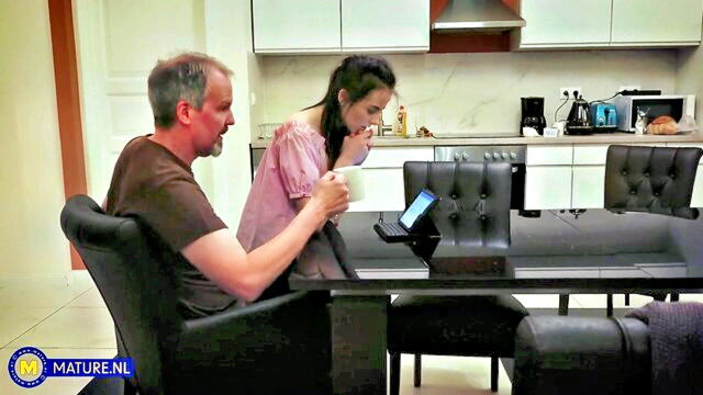 babes, brunette, old and young - vera v rides steve steel