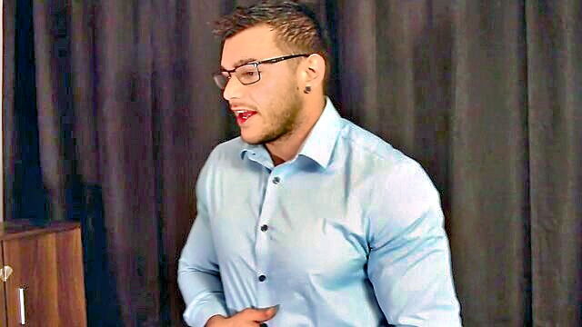young man with blue shirt and muscles meets amateur partner for hot sex : JoshuaArmstr0ng