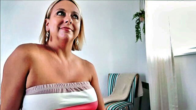 Brianna Beach - a busty moms friend craving for pregnancy   pov blowjob experience with brianna beach