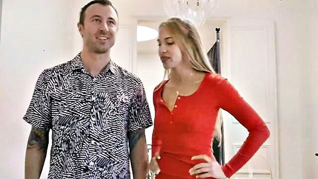Khloe Kapri, Chad Alva - khloe kapri a stunning blonde experiences an intense oral encounter with her visually impaired date chad alva in this sizzling video Bellesa Films