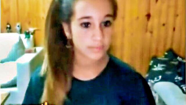 webcam, big ass, omegle - argentinian cutie with flawless derriere meets a webcam partner