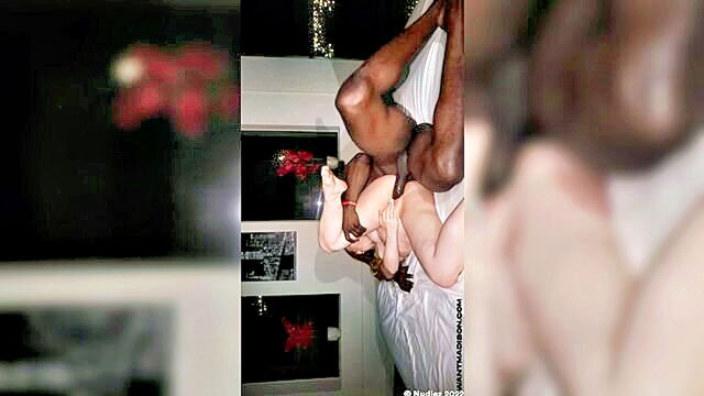hardcore, interracial, missionary - interracial romance with maddison morgan in the doggy style position
