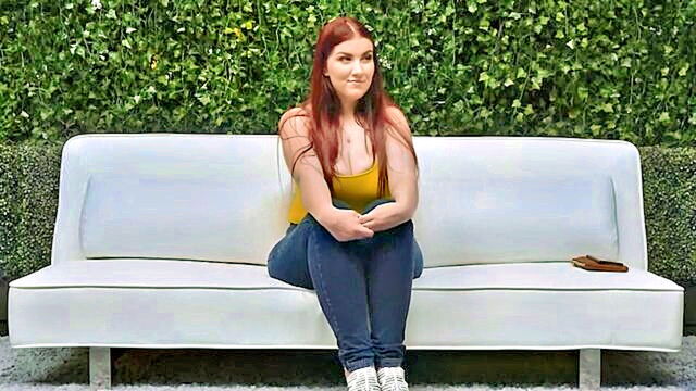 anal, amateur, asian - cute red haired amateur with desirable curves