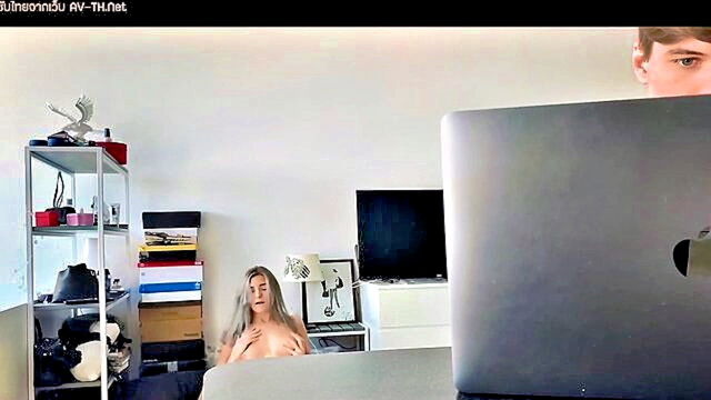 Eva Elfie - european milf eva elfie gives him a deep throat blowjob and anal doggy style