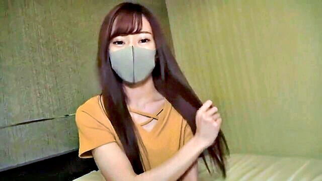 japanese teen, big dick, small tits - japanese teen girl gets her small boobs filled with a big dick in an uncensored video