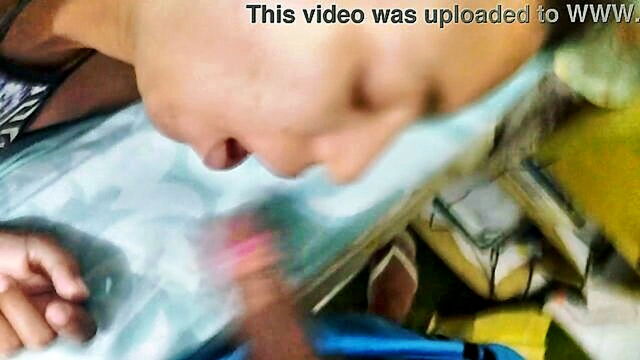 cacheada corno naughty blowjob