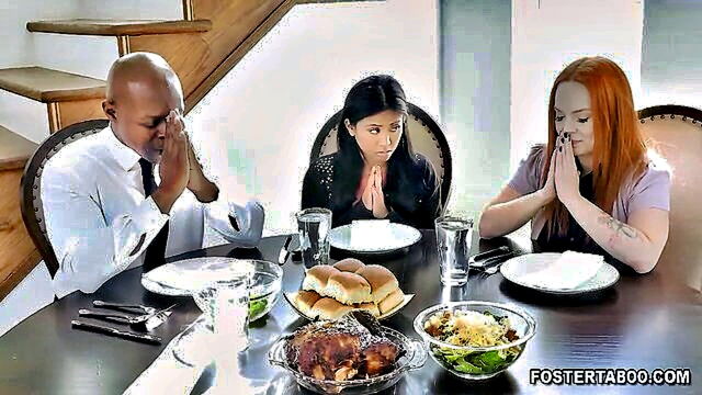 summer hart, ember snow, will tile - ember snow punishment threesome