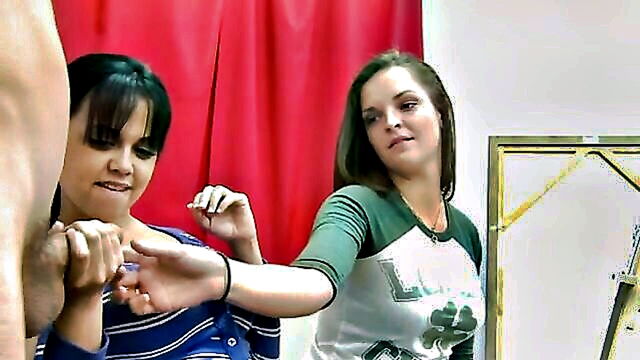 Abby Darling, Ada Sanchez - art class with a kinky twist abby darlings handjob and blowjob cumshots