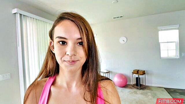 Ellie Eilish - charming fitness teen ellie elish shows off her stunning looks