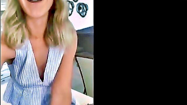 blonde bombshell delights in passionate encounter with mature partner : kraynor