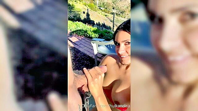 sizzling latina performing oral and vaginal sex : Hot Latina