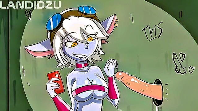 toon, animated, gloryhole - fap to yordle the 2d anal sensation in japanese anime