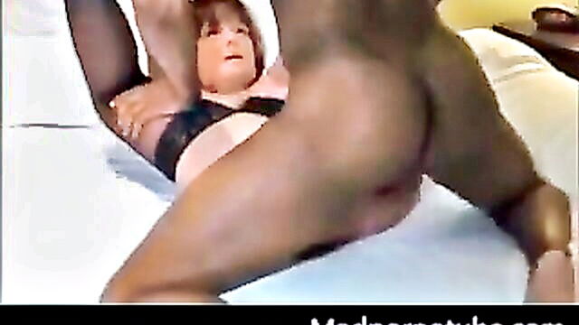 interracial threesome with a naughty mature wife and amateur black guy : vonrueden_elinor