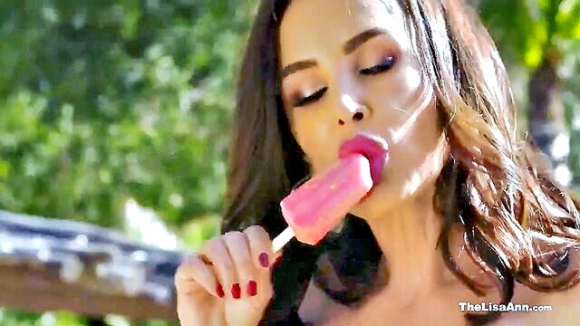 Lisa Ann - get ready to watch lisa anns latest solo performance   my popcicle   on now! gaylord_arvid