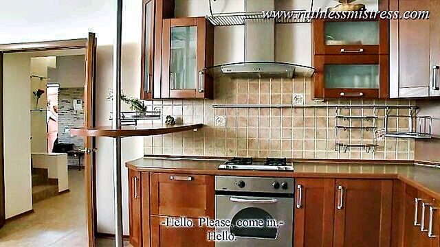 Hannah - mistress hannahs kitchen domination watch her ravish him mercilessly in this amateur femdom video tobin09