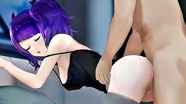 tanaka, big tits, cumshot - mamimi tanaka gets sensual massage in hentai video