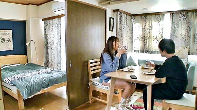 gorgeous ass, teen, hardcore - next door beauty with a big ass stepsister kinoshita shares her body with you