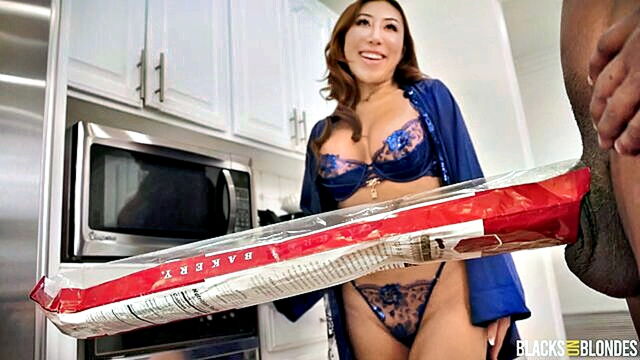 Nicole Doshi - asian babe nicole doshi takes on a big dick icole