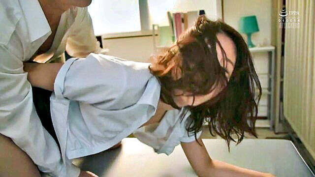 a japanese teen experiences outdoor sex in the school hallway : Teen Gets Fucked