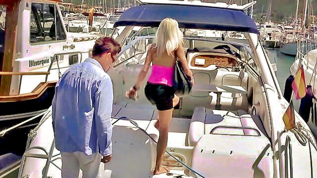 Julia De Lucia, Mia Magma - julia de lucias wild yacht ride featuring intense anal play